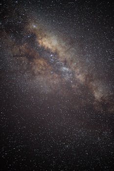 Stunning view of the Milky Way galaxy filled with stars in a clear night sky.