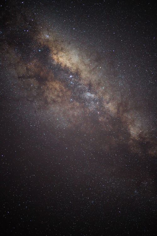 Free Stunning view of the Milky Way galaxy filled with stars in a clear night sky. Stock Photo