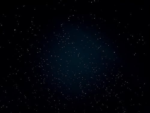 Scenic View of Starry Night Sky