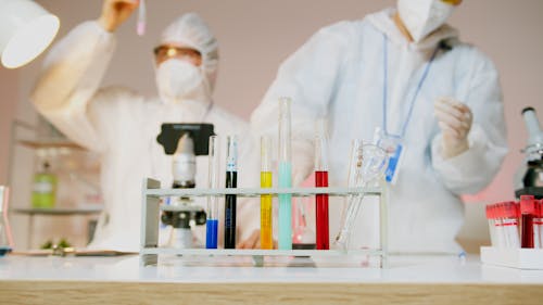 Researchers in a Laboratory
