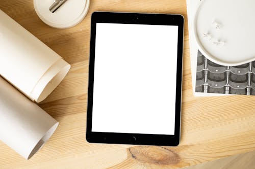 iPad, オーバーヘッド, コンセプトの無料の写真素材