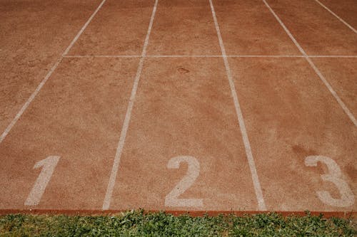 Numbers on Athletics Tracks