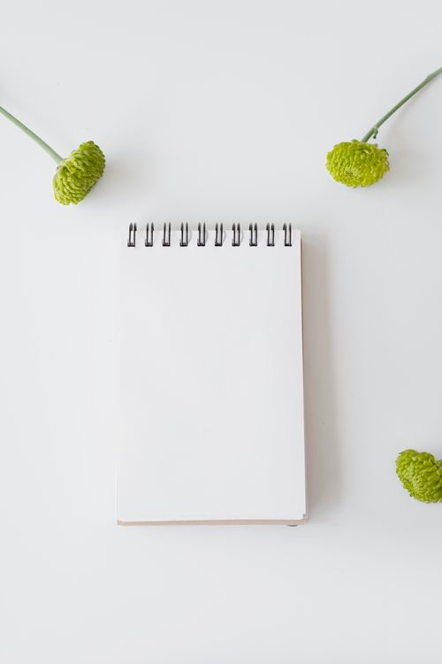 Computer Notepad Imges Close Up Photo of a Notepad · Free Stock Photo