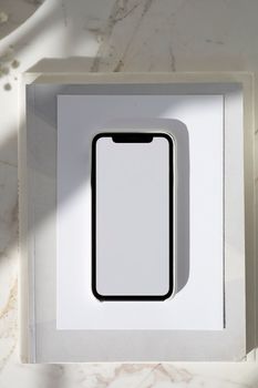 White Iphone Case in Box