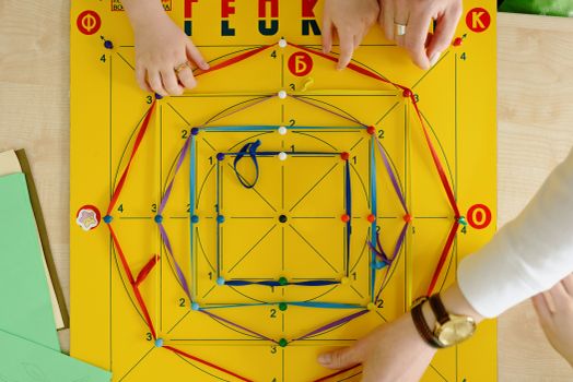 Yellow and Red Plastic Toy