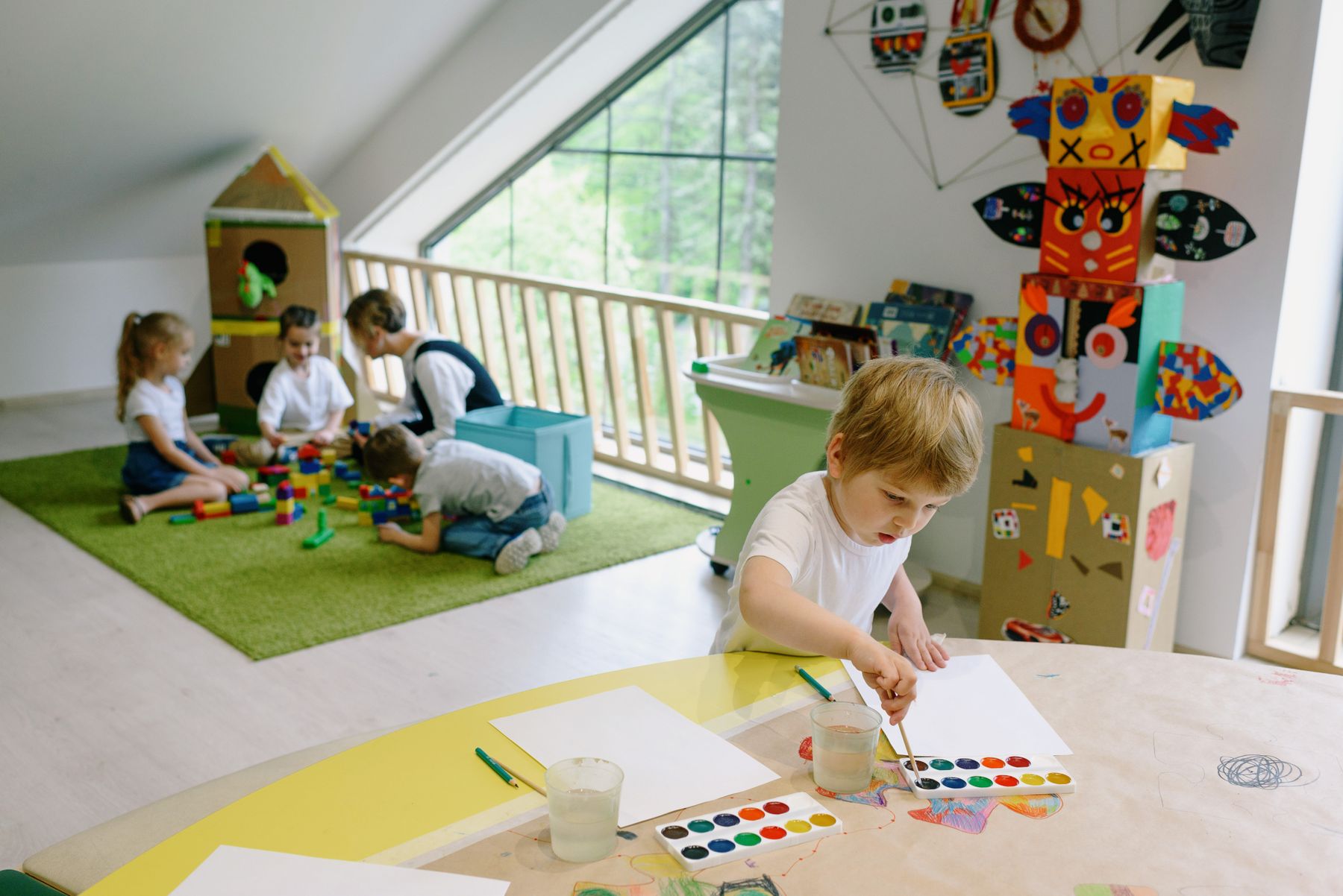 Warm early learning environment