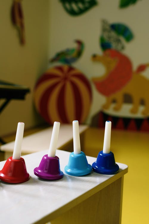 다채로운, 수직 쐈어, 어린이 방의 무료 스톡 사진