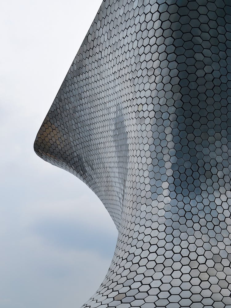 Low Angle Shot Of Museo Soumaya