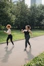 Free stock photo of adult, child, exercise