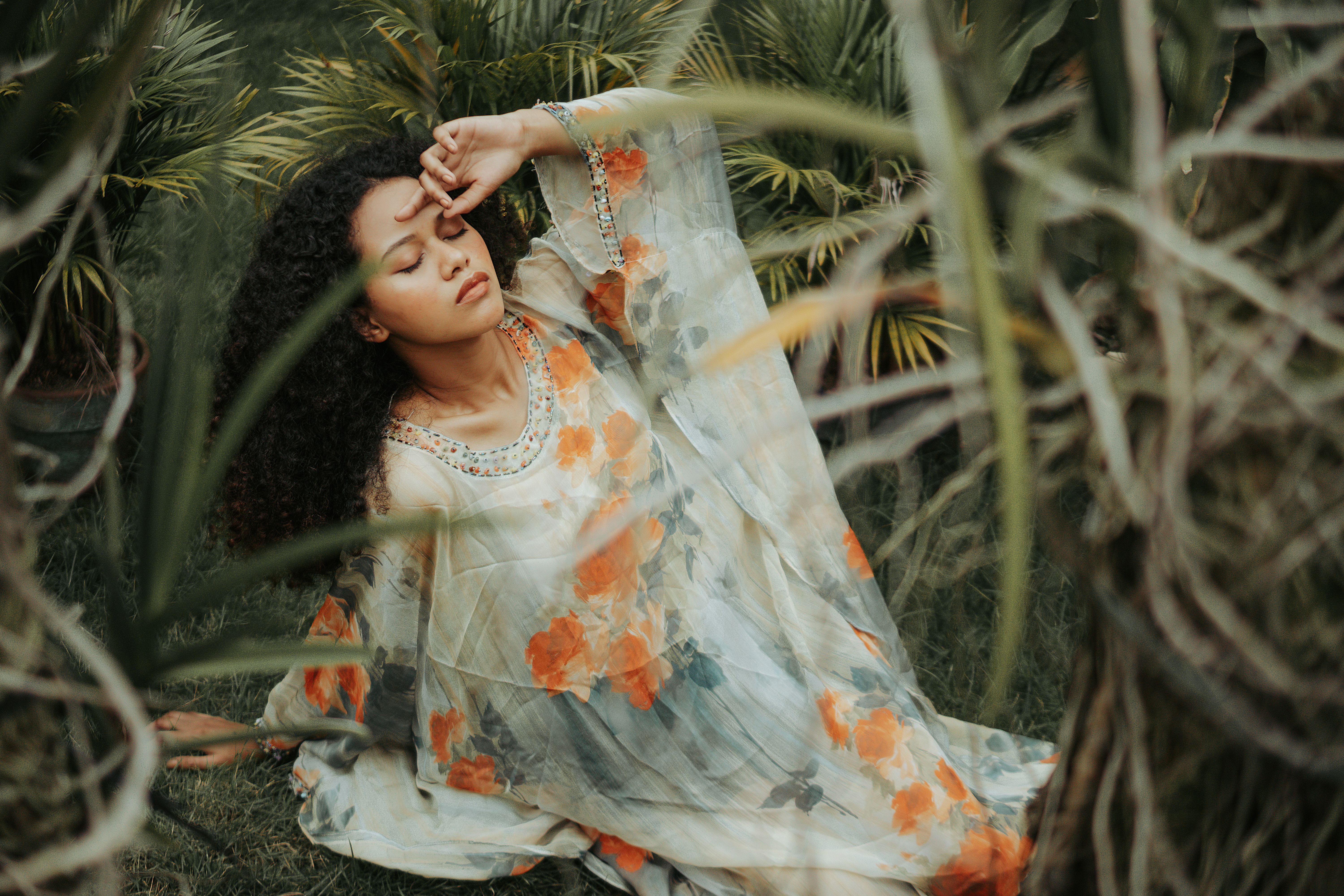 Georgette Floral Kurti