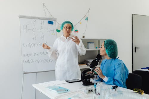 Women Working in a Laboratory 