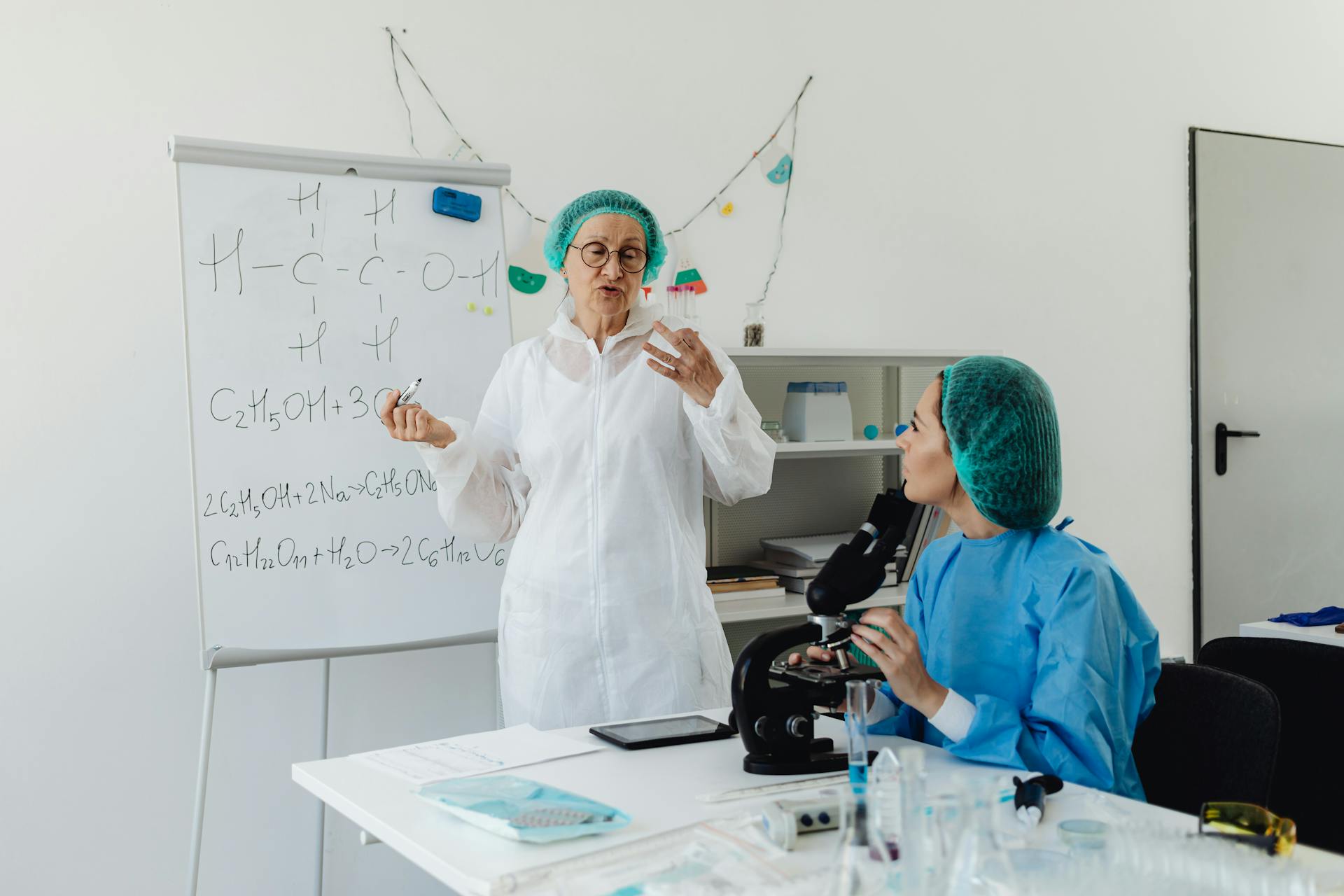 Women Working in a Laboratory