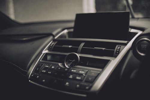 Free Black and Silver Car Stereo Stock Photo