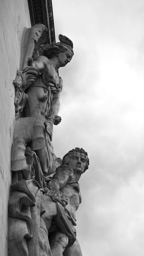 Statues on Wall