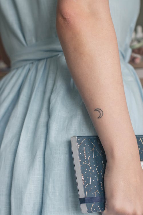 Moon Tattoo on Arm