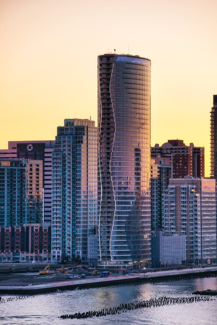 Towering Buildings In New York City