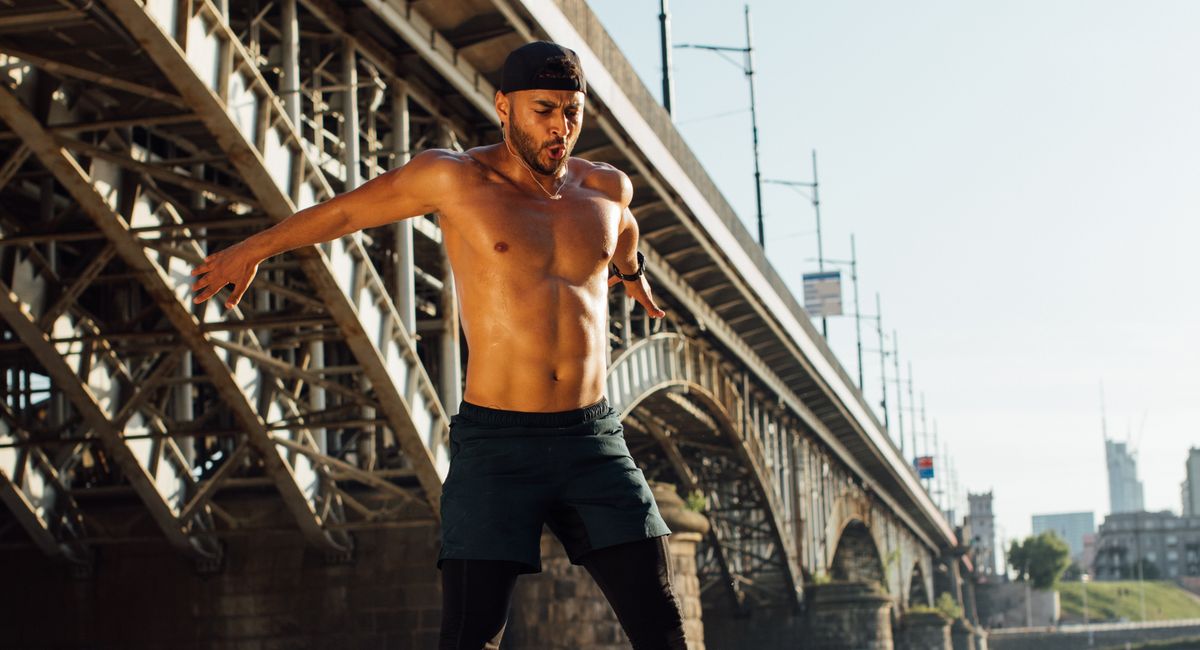 Illustration, comment masquer imperfection corps nu homme