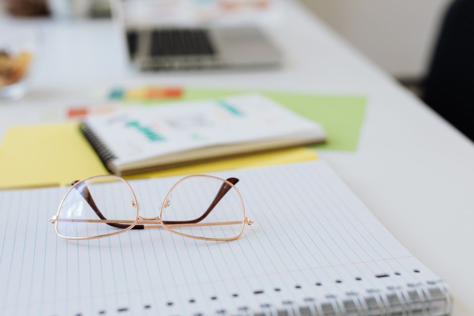 clean desk planning scene candid lifestyle lifestyle photo 2