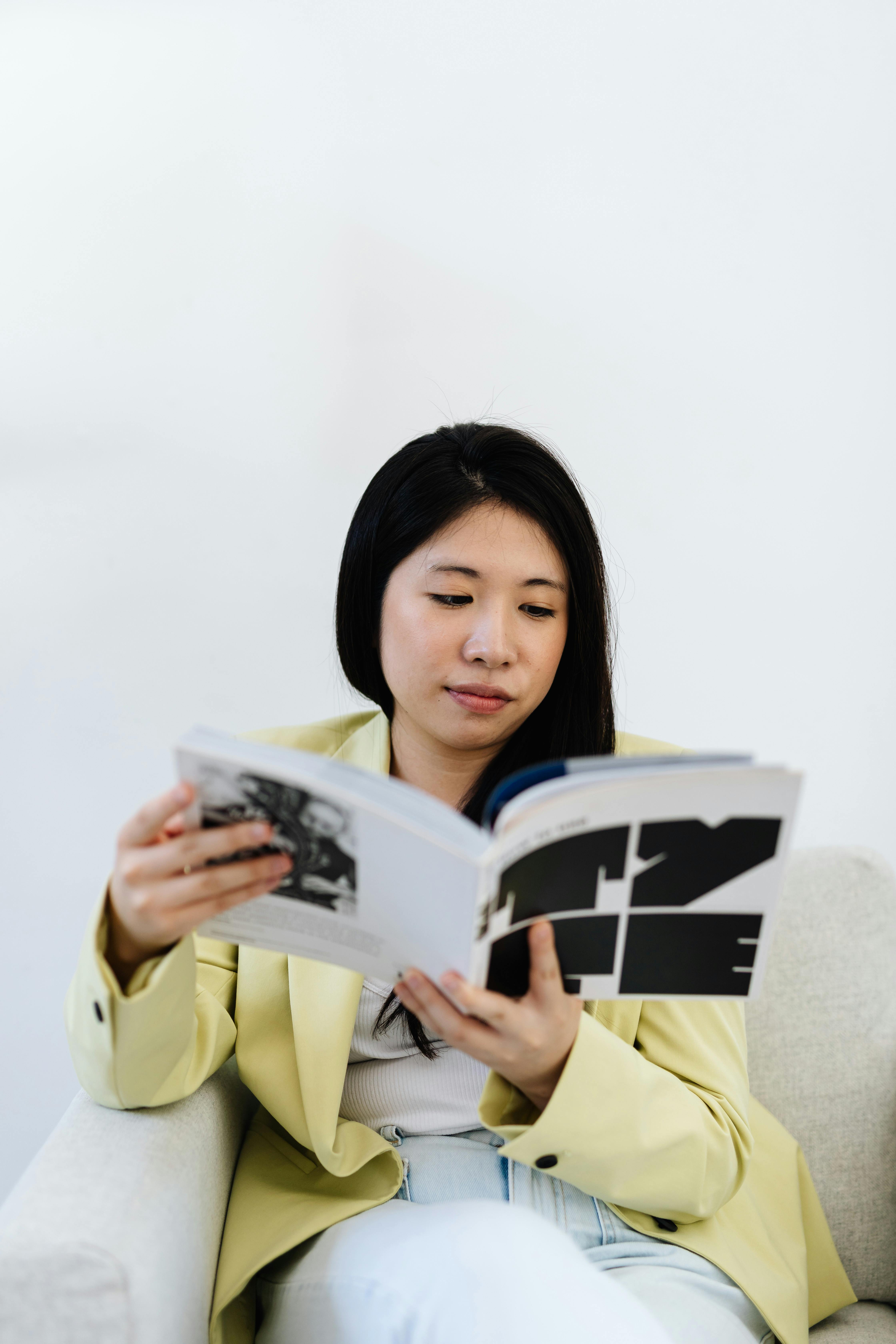 A Person Reading a Book · Free Stock Photo