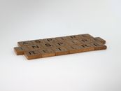 Brown Wooden Rectangular Board on White Surface
