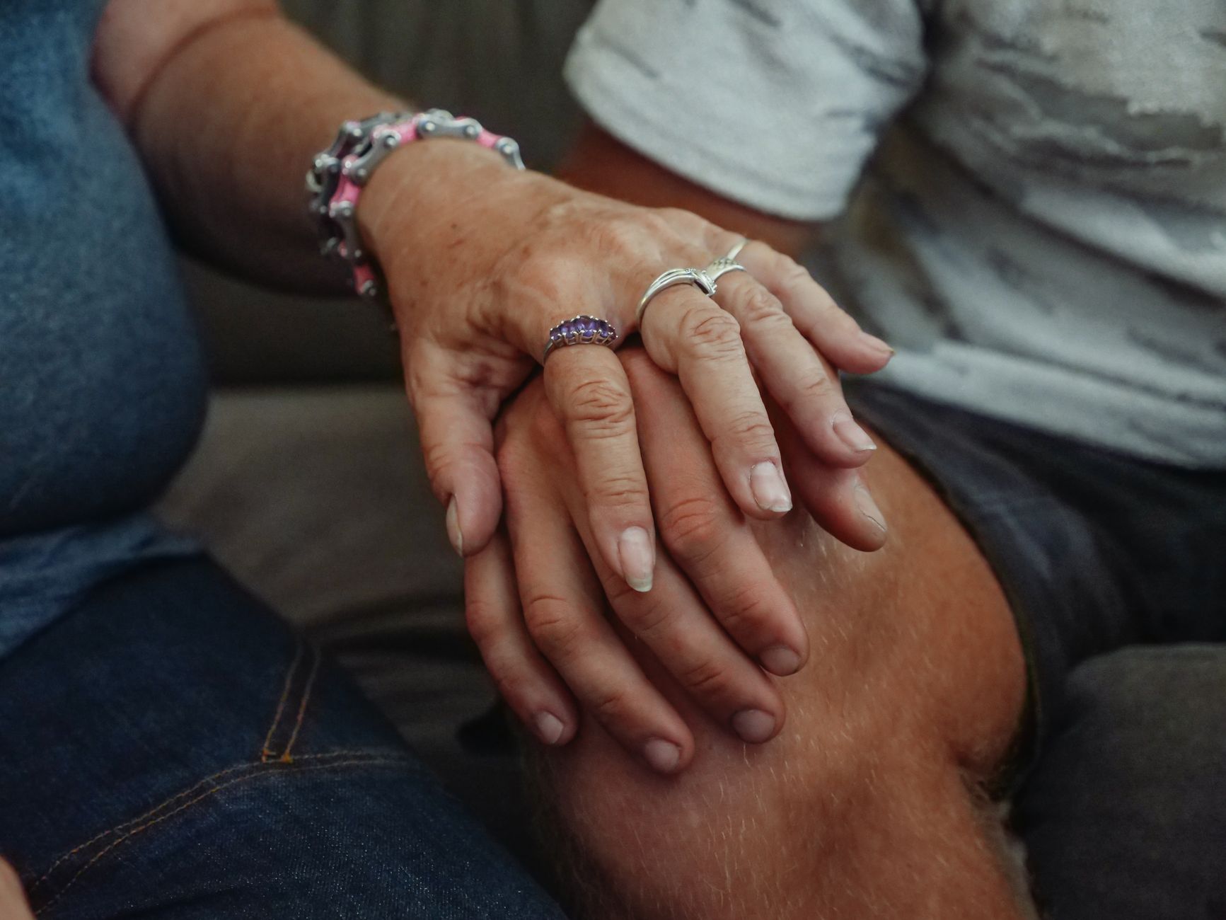 telling partner about struggles