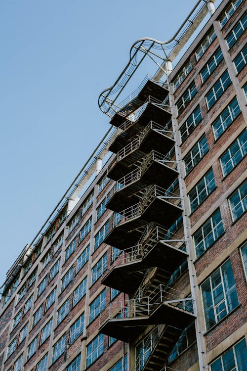 Staircase at the Back of a Building