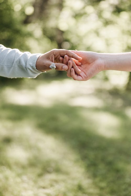 A Couple Holding Hands