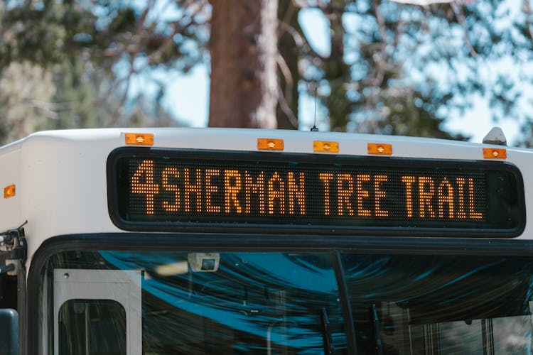 Electronic Board On Top Of Bus 