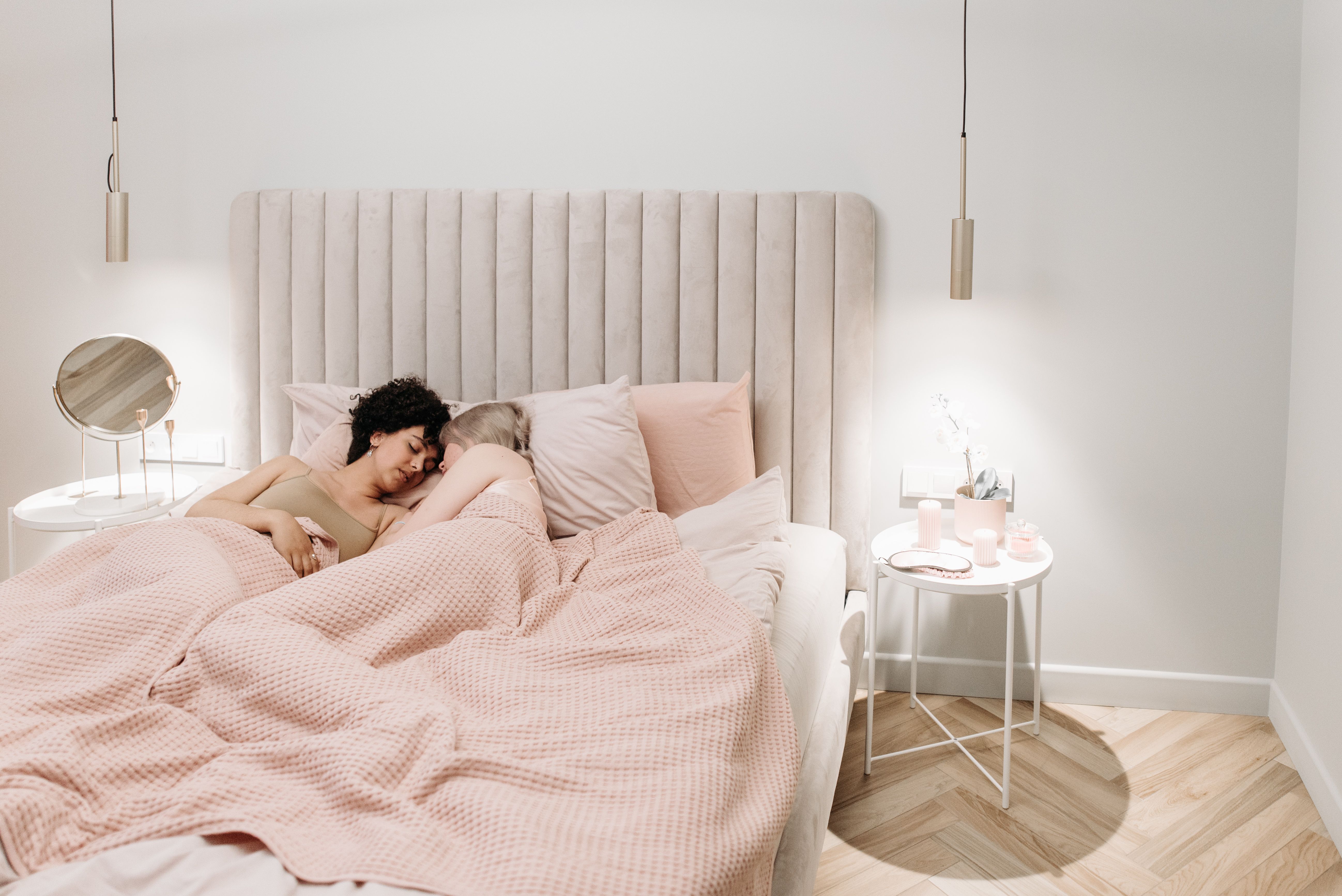 Couple sleeping and bedroom comfort — 6 Tips for Better Sleep During Depression