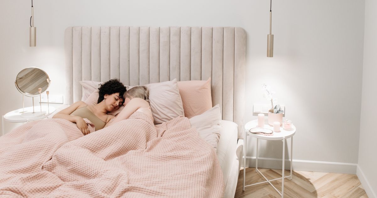 Couple sleeping and bedroom comfort — 6 Tips for Better Sleep During Depression