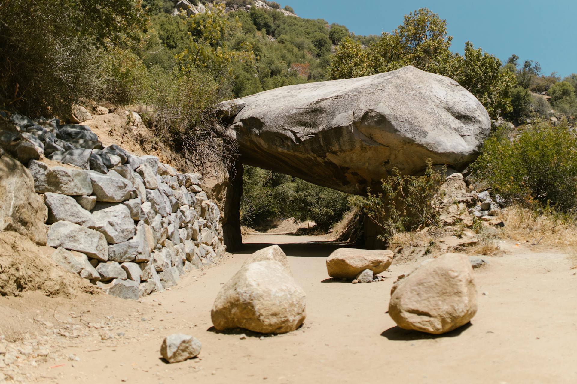 Tunnel Rock in Sequoia National Park