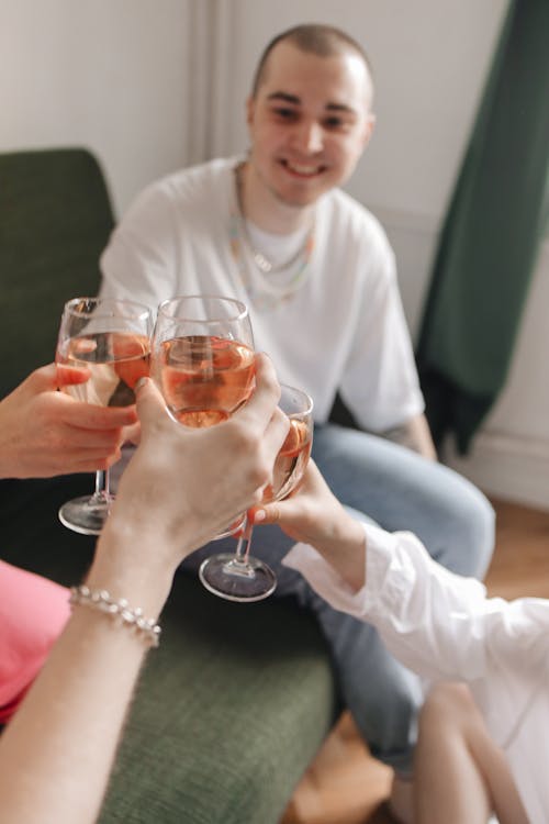 People Having a Toast