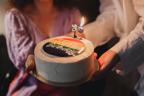 Foto stok gratis cake, lgbtq, lilin terbakar