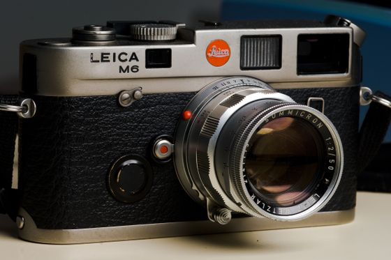 Leica M6 0.72 Silver Chrome