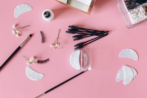 Flat Lay Woman Accessories Beauty Concept Stock Photo by ©VictoriaBee  193124004