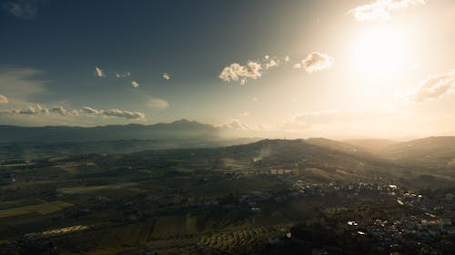 Free stock photo of aerial image, aerial photography, clouds