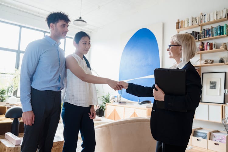 Young Couple At A Therapy Session 