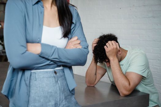 Discord between Man and Woman