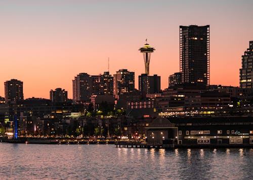 Seattle Cityscape at Sunset