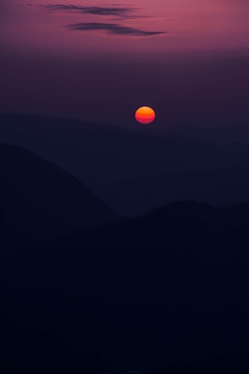 Foto profissional grátis de alvorecer, cair da noite, cênico