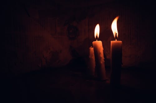 Free Close-up Photo of Lighted Candles Stock Photo