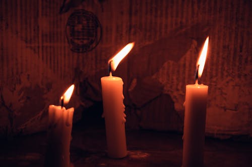 Photograph of Lit Candles