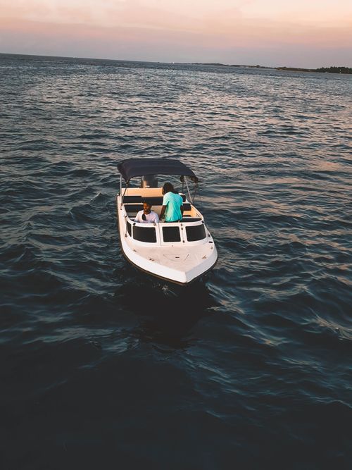 Free stock photo of boat, maldives, ocean Stock Photo