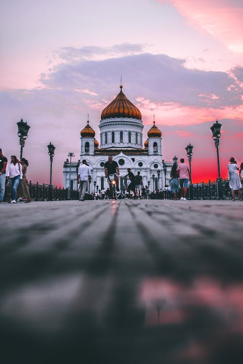 Základová fotografie zdarma na téma bílá, budova, červená