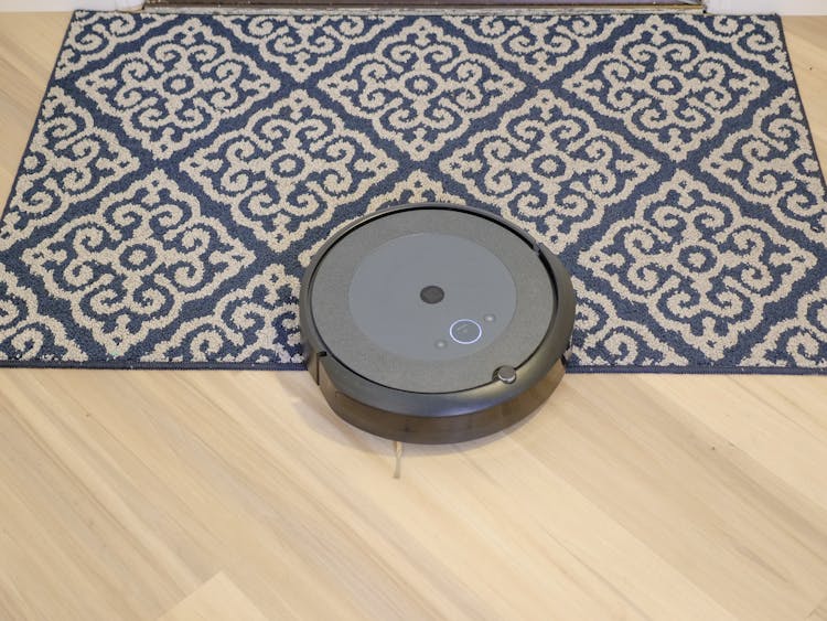 Vacuum Cleaner On Carpet 