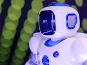 Close Up Photo of Toy Robot