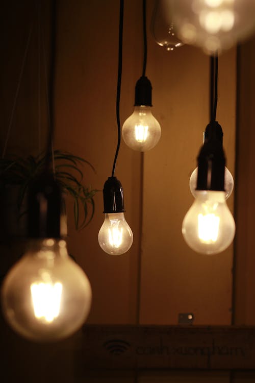 Kostnadsfri bild av elektricitet, glödlampa, inredningsdesign