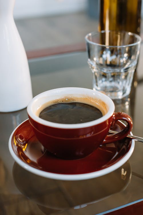 A Cup of Coffee on a Saucer