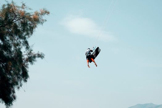 Prasonisi kite-surf beach day — Rhodes