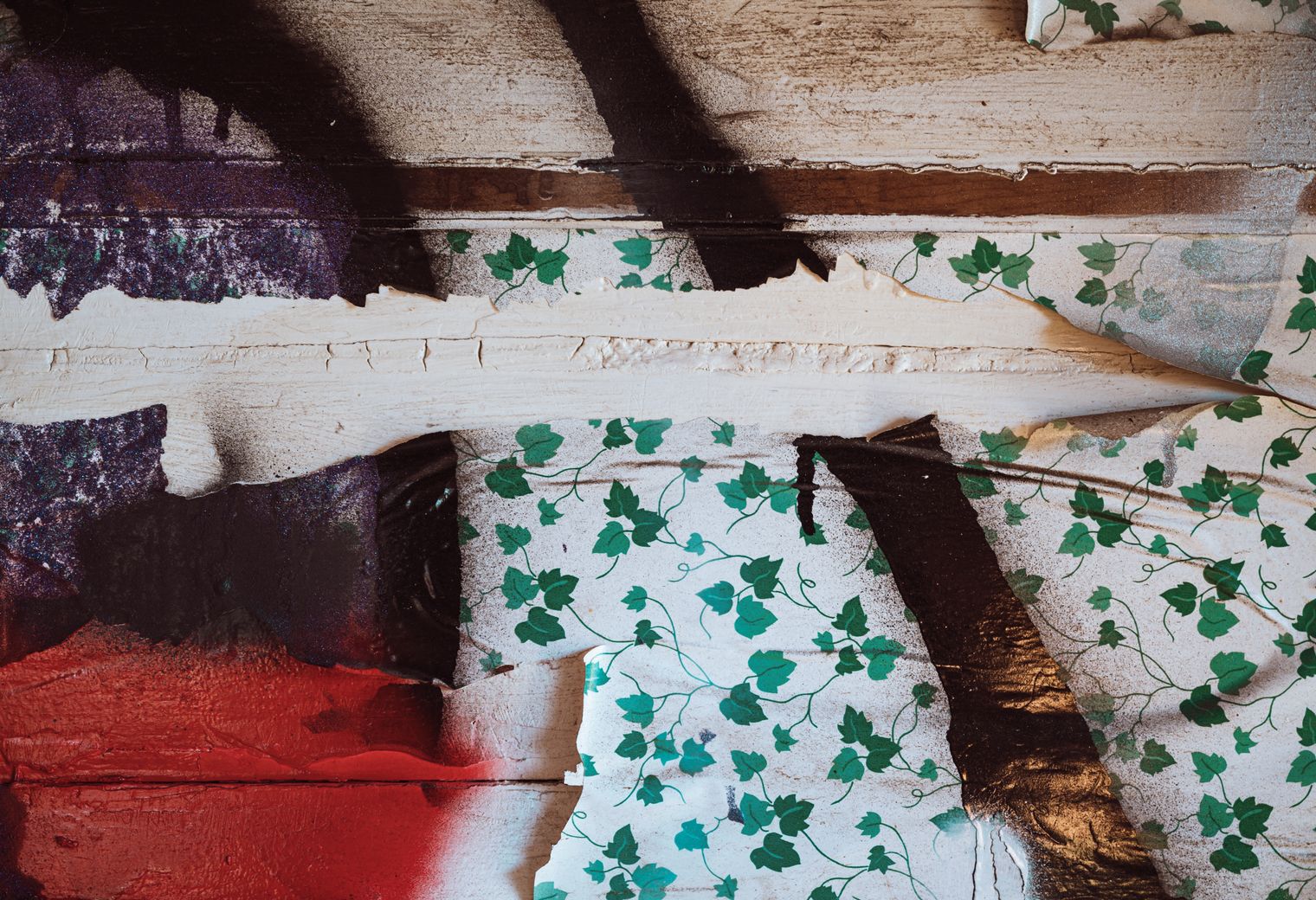 Wallpapering in Hornsey — woodwork brushed to a crisp, smooth line